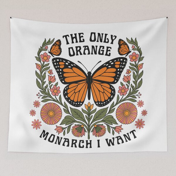 Item preview, The Only Orange Monarch I Want designed and sold by dariakustocr.