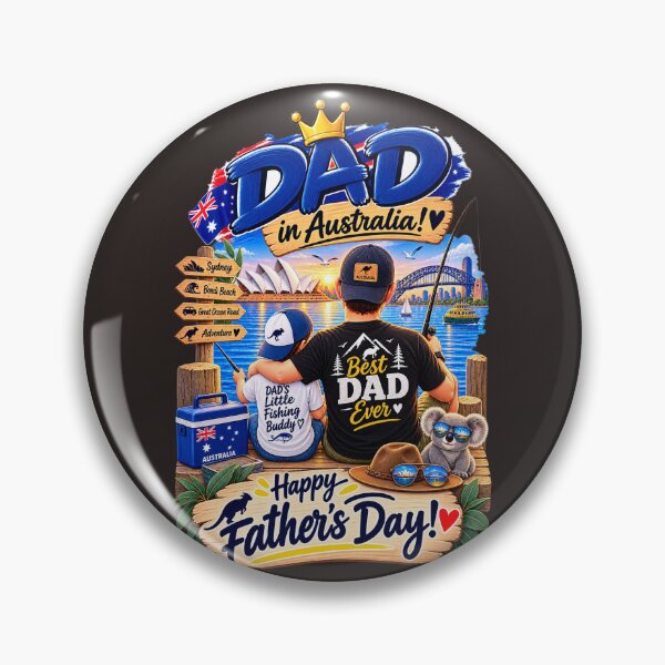 Item preview, Copy of Australian Dad Happy Father’s Day designed and sold by JANAWIYSTUDIO.