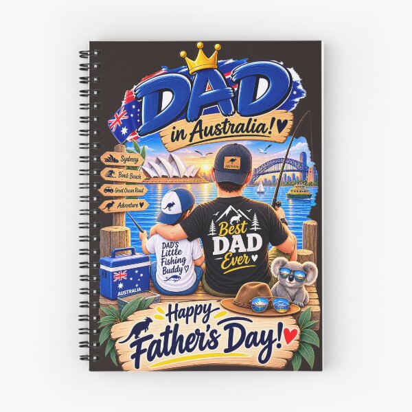 Item preview, Copy of Australian Dad Happy Father’s Day designed and sold by JANAWIYSTUDIO.