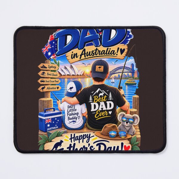 Item preview, Copy of Australian Dad Happy Father’s Day designed and sold by JANAWIYSTUDIO.