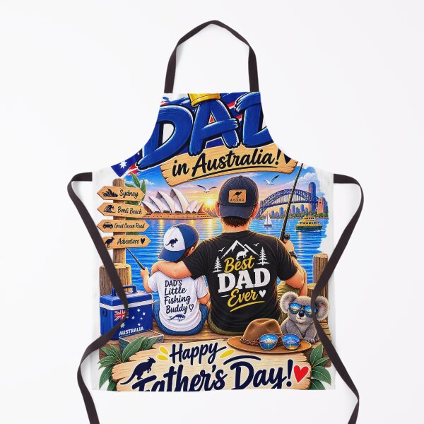Item preview, Copy of Australian Dad Happy Father’s Day designed and sold by JANAWIYSTUDIO.