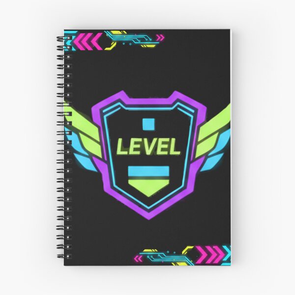 Item preview, Level Up – Neon Gamer Badge designed and sold by Revyra Design .