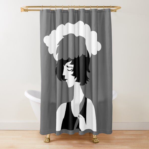 Item preview, woman with brain fog and a cloud over her head designed and sold by matintheworld ( delcarmat ).