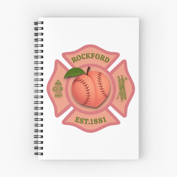 Item preview, Rockford Peaches Rockford Fire Department Maltese Cross designed and sold by FireEMSDesigns.