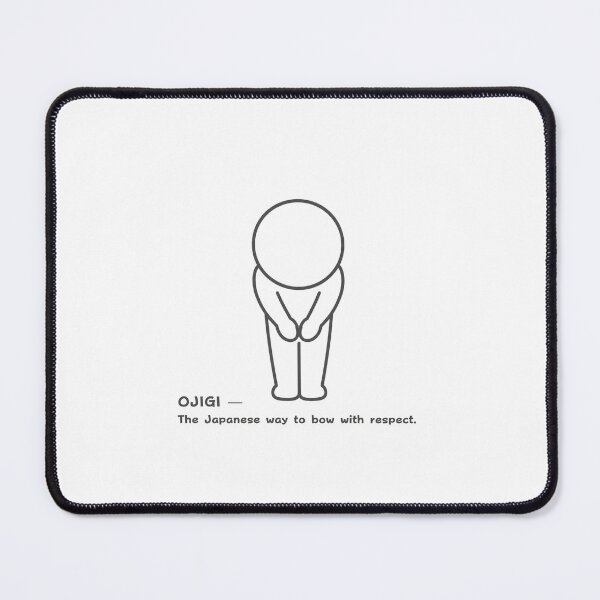 Item preview, Ojigi - The Japanese Way To Bow With Respect designed and sold by japan-picto.