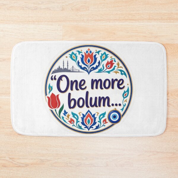 Item preview, One more bolum Turkish Drama inspired quote  designed and sold by CafePluto.