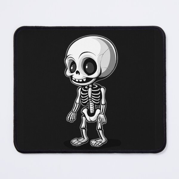 Item preview, Cute Cartoon Skeleton Kawaii Spooky Chibi Bones Character designed and sold by inkoutninja.