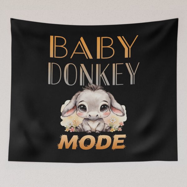 Item preview, Funny Animal Art Baby Donkeys Cute Animals Women Men designed and sold by PhillippDiederi.
