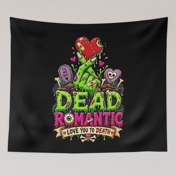 Item preview, DARK LOVE ❤️ - MONSTER ROMANCE COLLETION -  ZOMBIE LOVE - DEAD ROMANTIC - LOVE YOU TO DEATH - v2 designed and sold by WheelieGdArt.