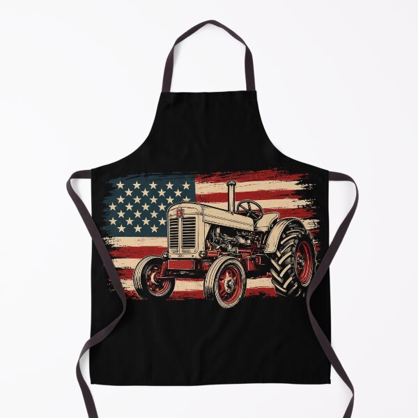 Item preview, Vintage Tractor American Flag Farm Patriotic Farmer designed and sold by Portes-Ruty.
