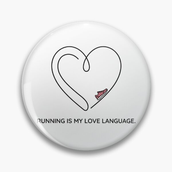 Item preview, Running Is My Love Language. designed and sold by RunningWhiskers.