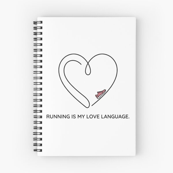 Item preview, Running Is My Love Language. designed and sold by RunningWhiskers.