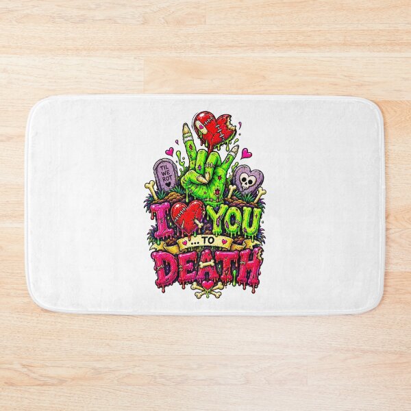 Item preview, DARK LOVE ❤️ - MONSTER ROMANCE COLLETION -  ZOMBIE LOVE - I ❤️ YOU... TO DEATH designed and sold by WheelieGdArt.