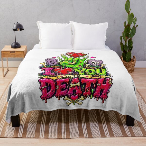 Item preview, DARK LOVE ❤️ - MONSTER ROMANCE COLLETION - ZOMBIE LOVE - I ❤️ YOU... TO DEATH designed and sold by WheelieGdArt.