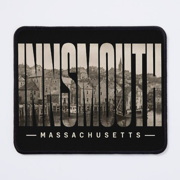 Item preview, Innsmouth Massachusetts | H.P. Lovecraft Vintage New England designed and sold by Extravanganzza.