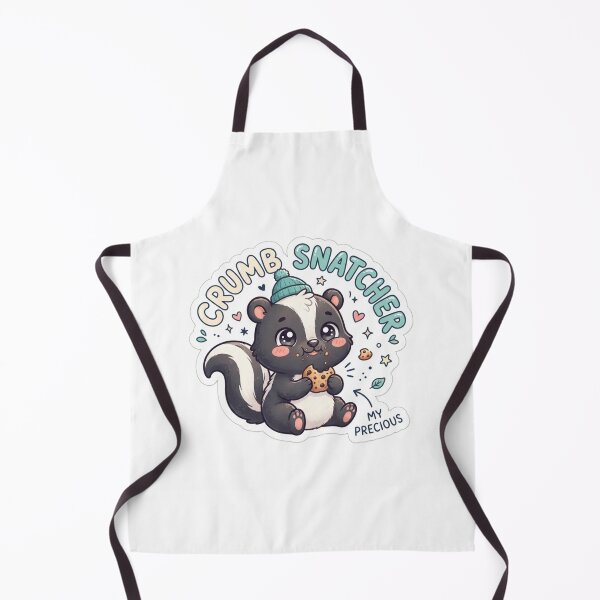 Item preview, Baby Skunk – Kawaii "Crumb Snatcher" Sticker designed and sold by Chipkooo.