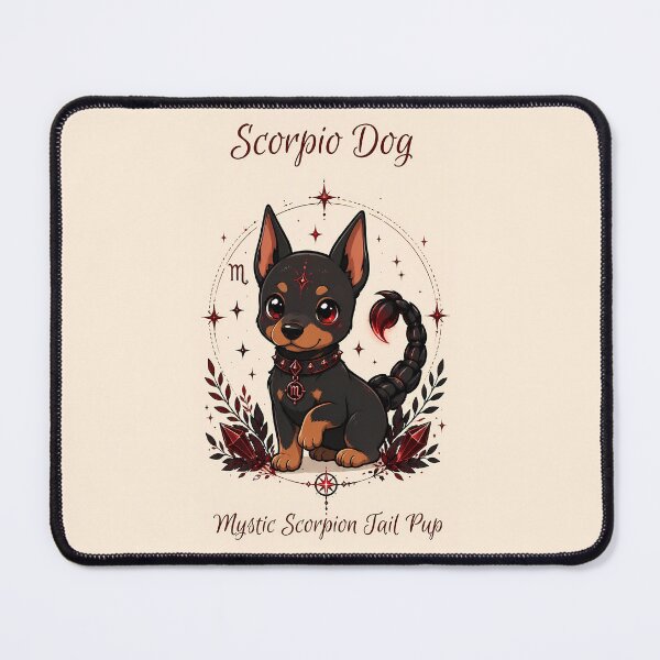 Item preview, Cute Scorpio Doberman Zodiac Water Sign Dog Astrology designed and sold by ChubbyGoong.