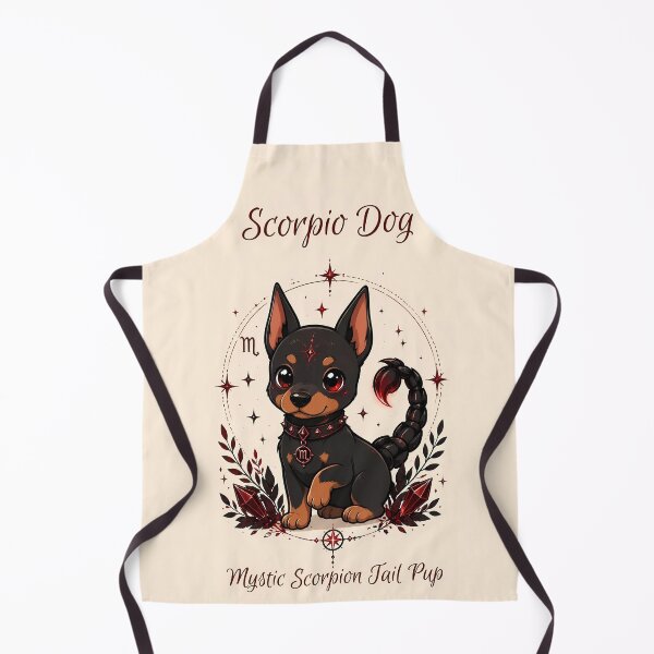 Item preview, Cute Scorpio Doberman Zodiac Water Sign Dog Astrology designed and sold by ChubbyGoong.