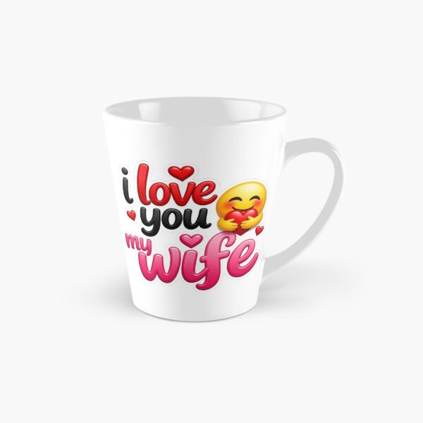 Artikelvorschau, Ich liebe dich, meine Frau – Romantisches Liebeszitat entworfen und verkauft von MR4me.