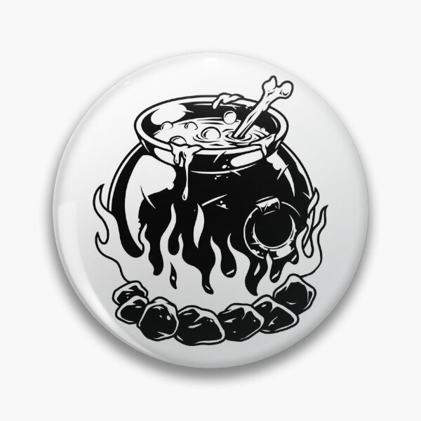 Item preview, Bubbling Cauldron on Coals designed and sold by Tickety Boo.
