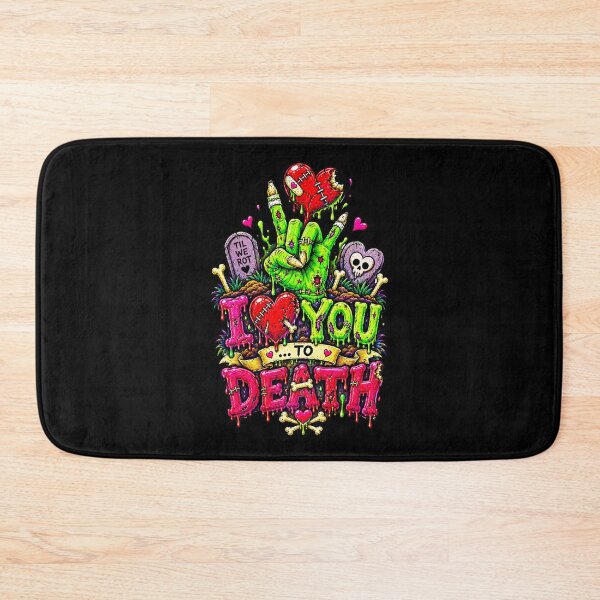 Item preview, DARK LOVE ❤️ - MONSTER ROMANCE COLLETION -  ZOMBIE LOVE - I ❤️ YOU... TO DEATH - v2 designed and sold by WheelieGdArt.