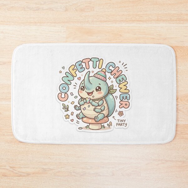 Item preview, Baby Beetle – Kawaii "Confetti Chewer" Sticker designed and sold by Chipkooo.