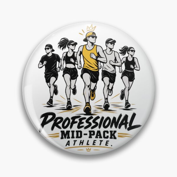 Item preview, Professional Mid-Pack Athlete designed and sold by RunningWhiskers.