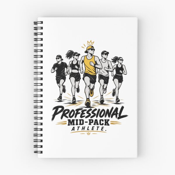 Item preview, Professional Mid-Pack Athlete designed and sold by RunningWhiskers.