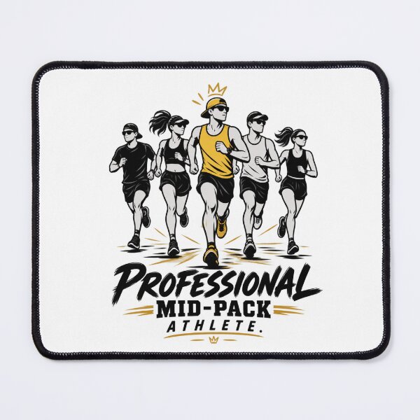 Item preview, Professional Mid-Pack Athlete designed and sold by RunningWhiskers.