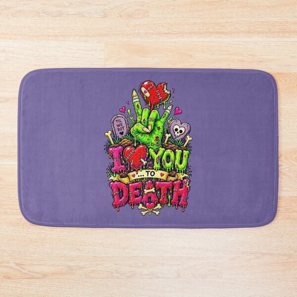 Item preview, DARK LOVE ❤️ - MONSTER ROMANCE COLLETION -  ZOMBIE LOVE - I ❤️ YOU... TO DEATH - v3 designed and sold by WheelieGdArt.
