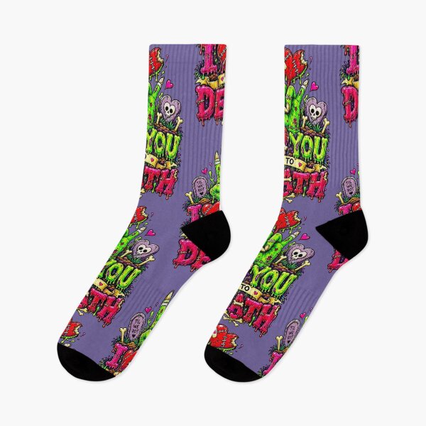 Item preview, DARK LOVE ❤️ - MONSTER ROMANCE COLLETION -  ZOMBIE LOVE - I ❤️ YOU... TO DEATH - v3 designed and sold by WheelieGdArt.