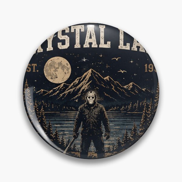 Item preview, Jason Voorhees Tshirts Camp Crystal Lake Friday The 13th Vintage Horror designed and sold by Hydlaaksmndriss.