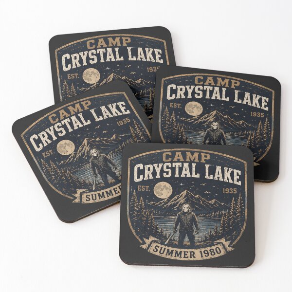 Item preview, Jason Voorhees Tshirts Camp Crystal Lake Friday The 13th Vintage Horror designed and sold by Hydlaaksmndriss.