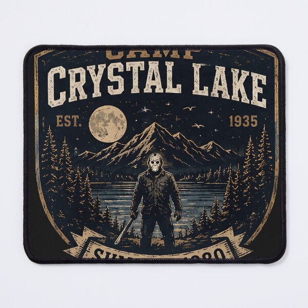 Item preview, Jason Voorhees Tshirts Camp Crystal Lake Friday The 13th Vintage Horror designed and sold by Hydlaaksmndriss.