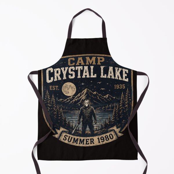 Item preview, Jason Voorhees Tshirts Camp Crystal Lake Friday The 13th Vintage Horror designed and sold by Hydlaaksmndriss.