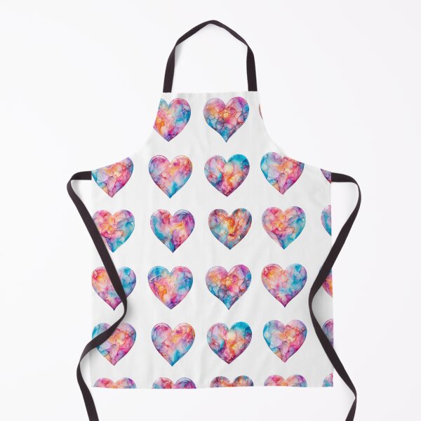 Item preview, Alcohol Ink Style Hearts designed and sold by WillandWent.