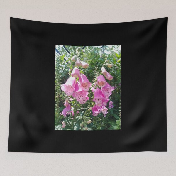 Item preview, Pink Foxglove Flowers in Hong Kong – Botanical Garden Photography designed and sold by pbchan.