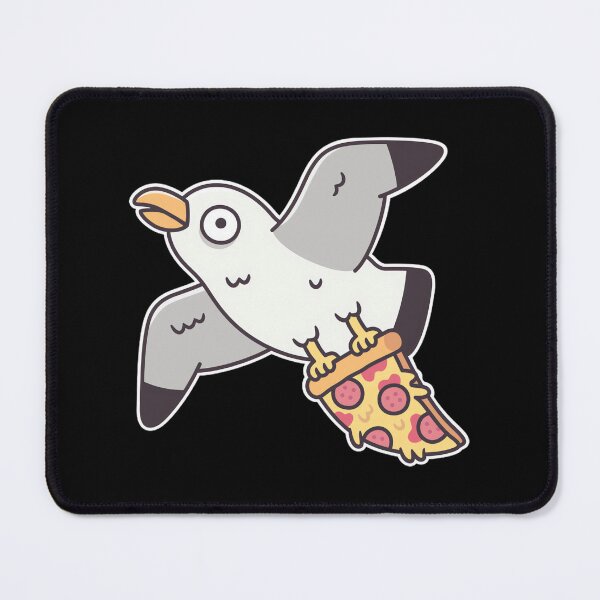 Item preview, Funny Seagull Flying Off With Pizza Slice | Perfect Gift For You And Friends designed and sold by angeldustartist.