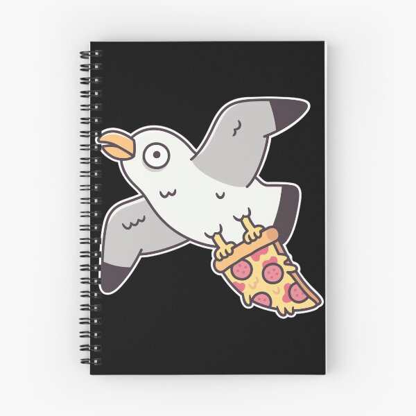 Item preview, Funny Seagull Flying Off With Pizza Slice | Perfect Gift For You And Friends designed and sold by angeldustartist.