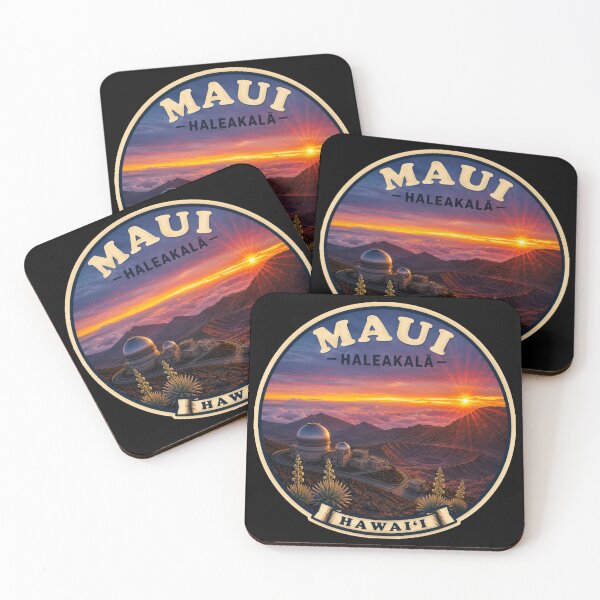Item preview,  Maui Haleakalā Hawaii Vintage Travel Badge designed and sold by Swanny's Custom T-shirt and Gift Designs.