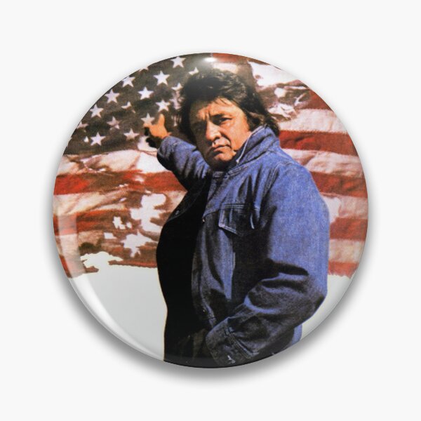 Item preview, /johnny cash ragged old flag designed and sold by peugene.