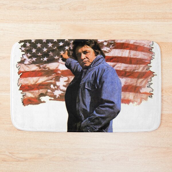 Item preview, /johnny cash ragged old flag designed and sold by peugene.