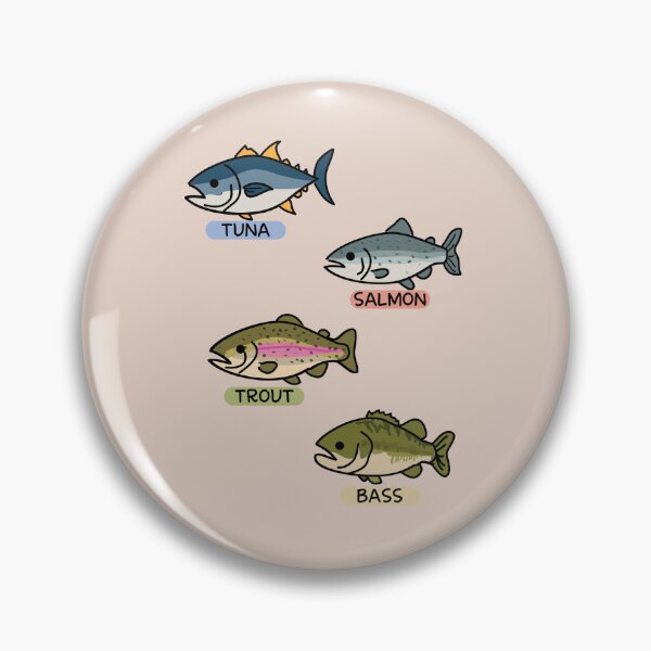 Item preview, Fishing fish types marine life pack designed and sold by fluffyfamcraft.