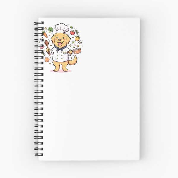 Item preview, Golden Chef Pup designed and sold by PictoVibe.