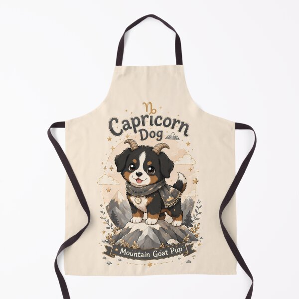 Item preview, Cute Capricorn Bernese Mountain Dog Zodiac Earth Sign Astrology designed and sold by ChubbyGoong.