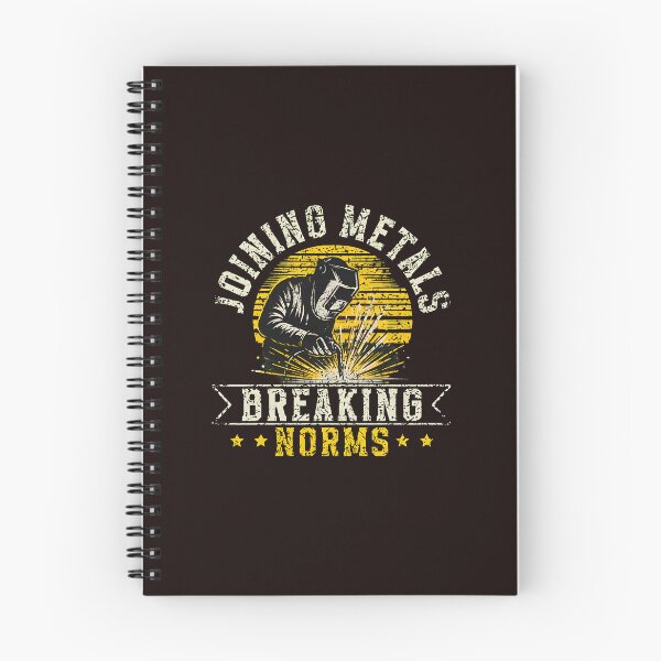 Item preview, Welder Joining Metals Breaking Norms Retro Graphic designed and sold by bisardpeak6.