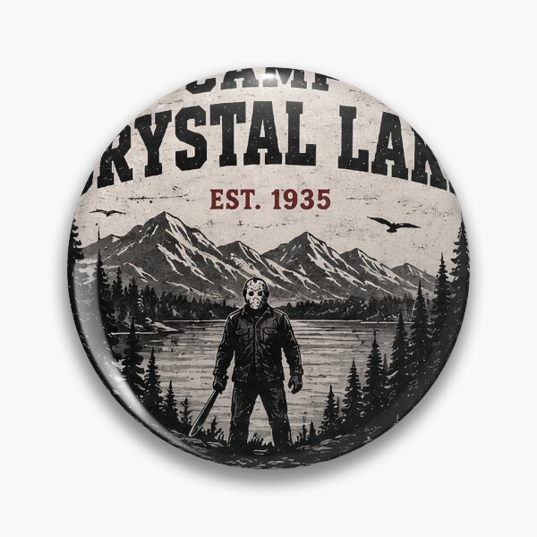 Item preview, Jason Voorhees Tshirts Camp Crystal Lake Friday The 13th Halloween Horror designed and sold by Hydlaaksmndriss.