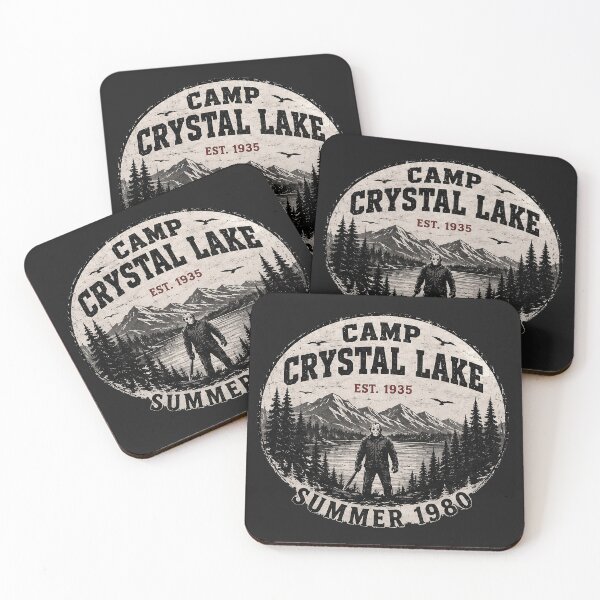 Item preview, Jason Voorhees Tshirts Camp Crystal Lake Friday The 13th Halloween Horror designed and sold by Hydlaaksmndriss.
