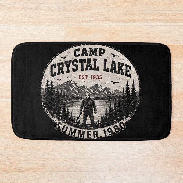 Item preview, Jason Voorhees Tshirts Camp Crystal Lake Friday The 13th Halloween Horror designed and sold by Hydlaaksmndriss.