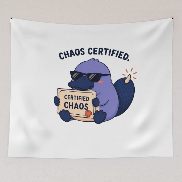 Item preview, Chaos Certified designed and sold by OddFellasClub.